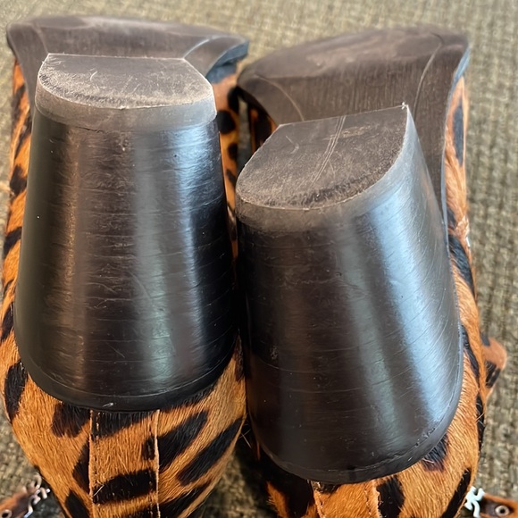 Sam Edelman leopard print booties (sz 5) - Picture 7 of 14
